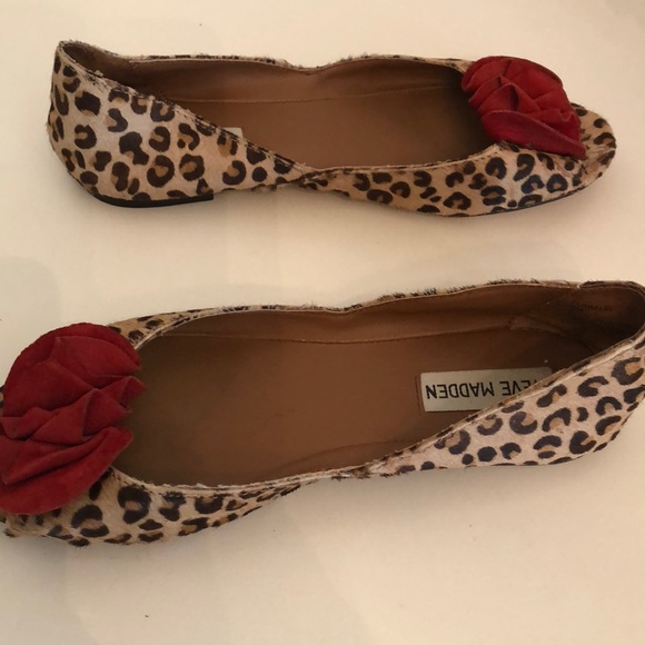 ‼️‼️SALE‼️‼️Steve Madden Pony Hair Flats - Picture 3 of 6